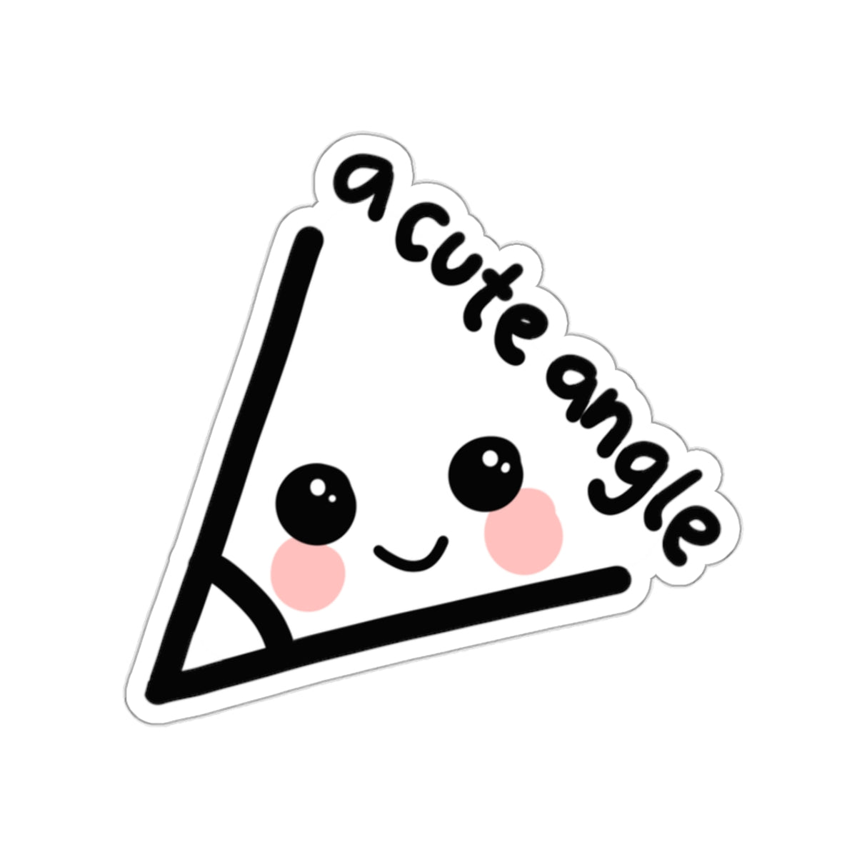 A Cute Angle Sticker