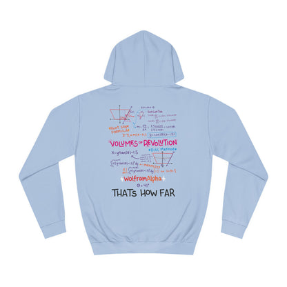 How Far To Unfold Sauce Cup College Hoodie