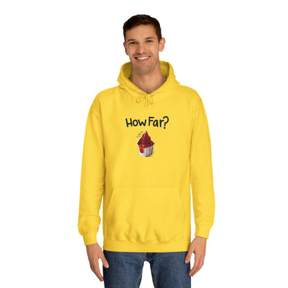 How Far To Unfold Sauce Cup College Hoodie