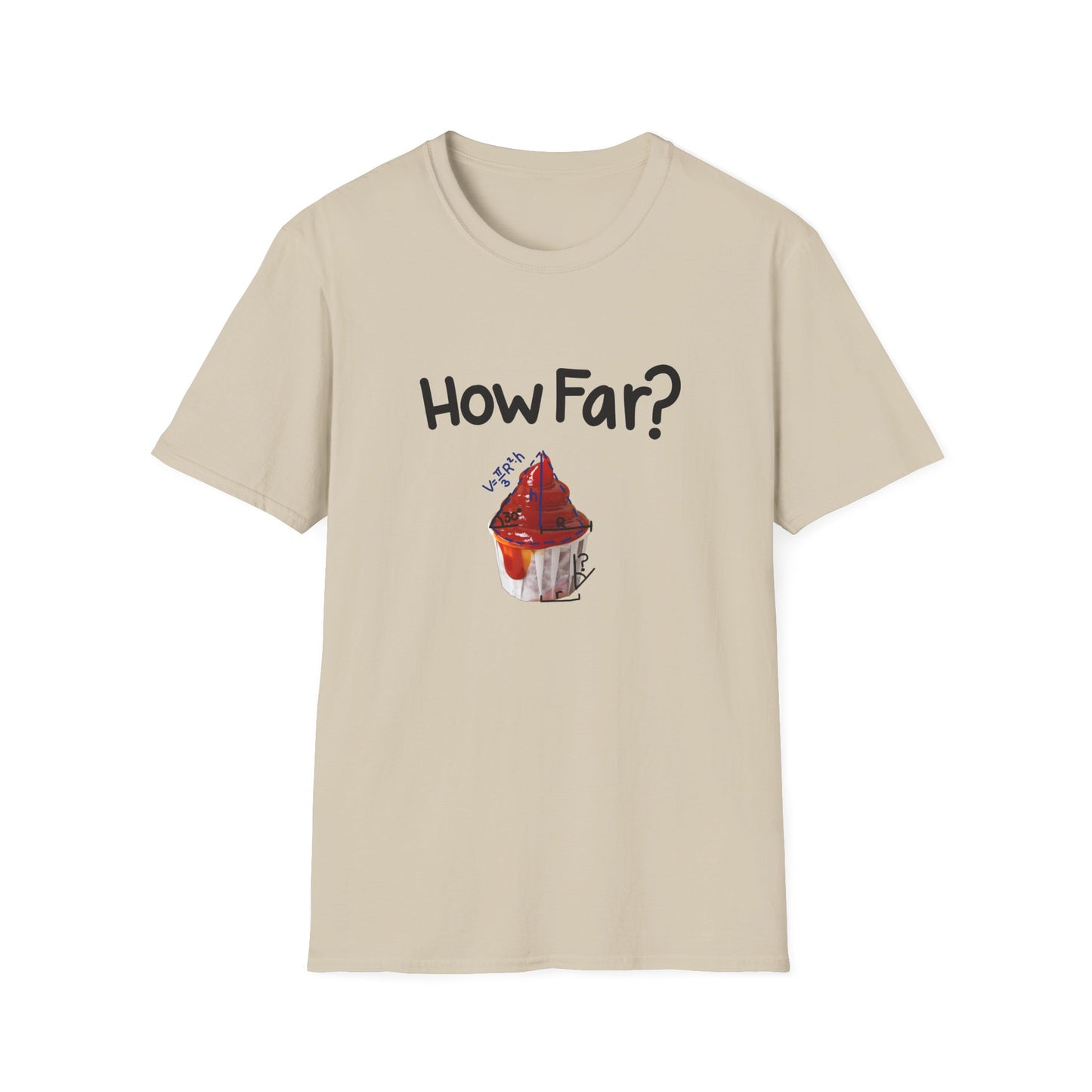 How Far to Unfold Sauce Cups? T Shirt