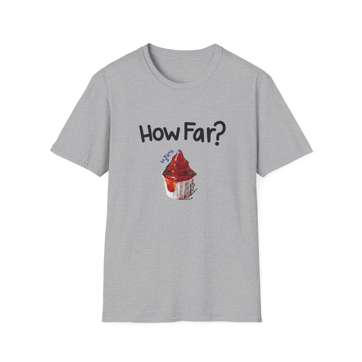 How Far to Unfold Sauce Cups? T Shirt