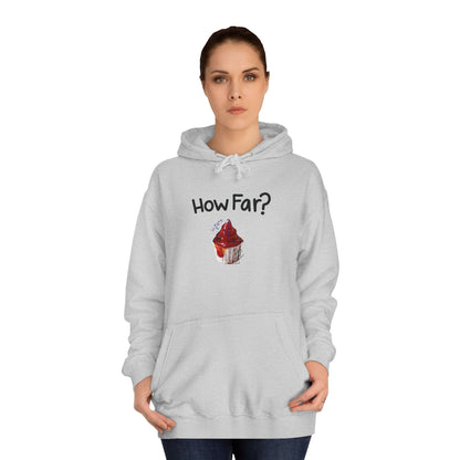 How Far To Unfold Sauce Cup College Hoodie