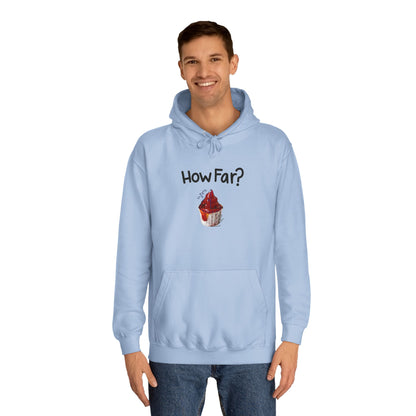 How Far To Unfold Sauce Cup College Hoodie