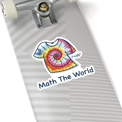 Math The World Sticker